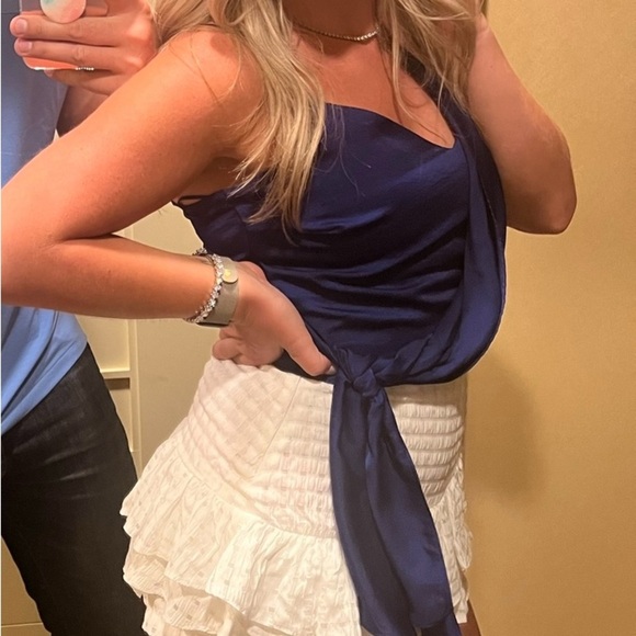 Lush cobalt blue top - Picture 1 of 6